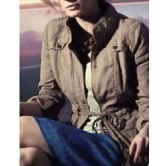 Anthropologie Daughters of the Liberation Cinch Waist Full Zip Jacket Si… - Picture 1 of 11